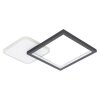 Eglo GAFARES Plafoniera LED Nero, Bianco, 1-Luce