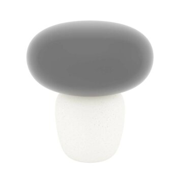 Eglo CAHUAMA Lampada da tavolo Nero, Bianco, 1-Luce