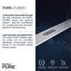 Paul Neuhaus PURE-COSMO Lampada a Sospensione LED Alluminio, 19-Luci, Telecomando