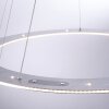Paul Neuhaus PURE-COSMO Lampada a Sospensione LED Alluminio, 17-Luci, Telecomando