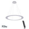 Paul Neuhaus PURE-COSMO Lampada a Sospensione LED Alluminio, 25-Luci, Telecomando