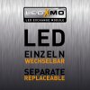 Paul Neuhaus PURE-GEMIN Lampada a Sospensione LED Alluminio, Nero, 5-Luci