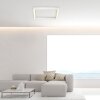 Paul Neuhaus PURE-LINES Plafoniera LED Alluminio, 1-Luce, Telecomando