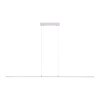 Paul Neuhaus PURE-LITE Lampada a Sospensione LED Acciaio inox, 1-Luce