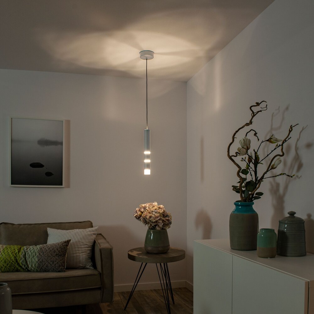 Paul Neuhaus PURE-VEGA Lampada a Sospensione LED Alluminio, 7-Luci main product photo