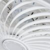 Azenha ventilatore da soffitto LED Bianco, 1-Luce, Telecomando