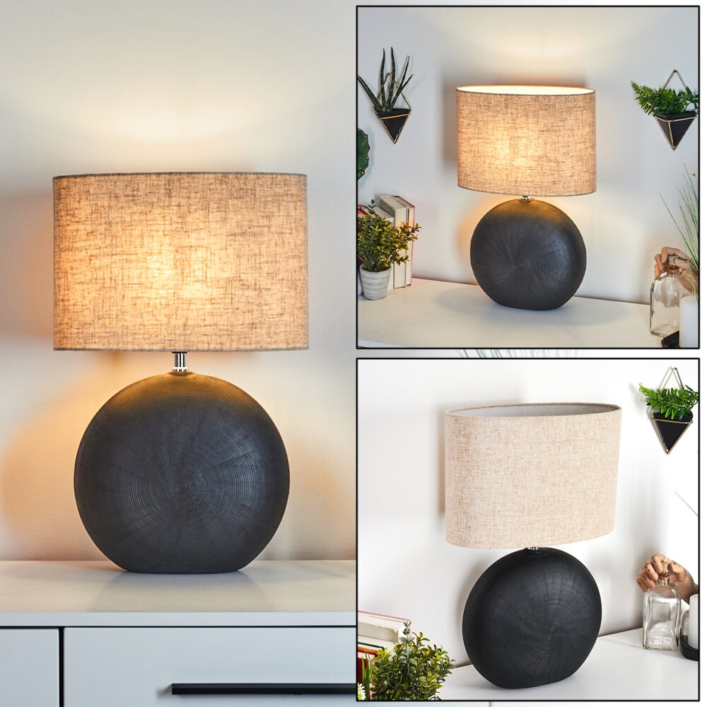Lahnus Lampada da tavolo Cromo, Nero, 1-Luce main product photo