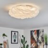Adegoiva Plafoniera LED Bianco, 1-Luce