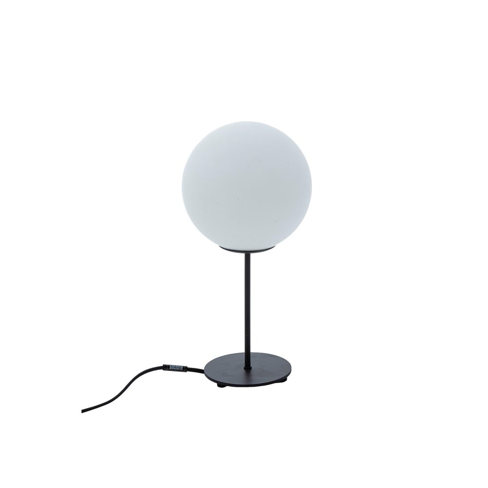 SCHÖNER WOHNEN-Kollektion PALAIS Lampada da tavolo Nero, 1-Luce