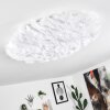 Messejana Plafoniera LED Bianco, 1-Luce, Telecomando, Cambia colore