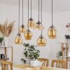 Nanami Lampada a Sospensione Argento Brunito, Oro, 7-Luci Nanami Lampada a Sospensione Argento Brunito, Oro, 7-Luci