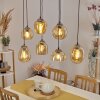 Nanami Lampada a Sospensione Argento Brunito, Oro, 7-Luci Nanami Lampada a Sospensione Argento Brunito, Oro, 7-Luci