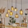 Nanami Lampada a Sospensione Argento Brunito, Oro, 7-Luci Nanami Lampada a Sospensione Argento Brunito, Oro, 7-Luci