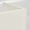 Piceno Applique può essere dipinta con colori disponibili in commercio, Bianco, 1-Luce