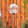 Bubodefo Lampioncino Segnapasso Marrone, Aspetto del legno, 1-Luce