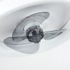 Tirkkala ventilatore da soffitto LED Bianco, 1-Luce