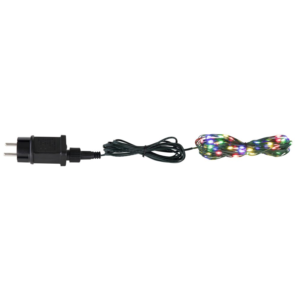 Globo Catenaria luminosa LED Verde, 100-Luci, Cambia colore main product photo