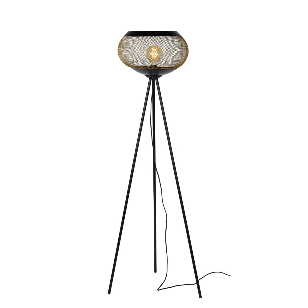 Lucide LUCAS Lampada da terra Nero, 1-Luce