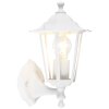 Brilliant Carleen Applique da esterno Bianco, 1-Luce