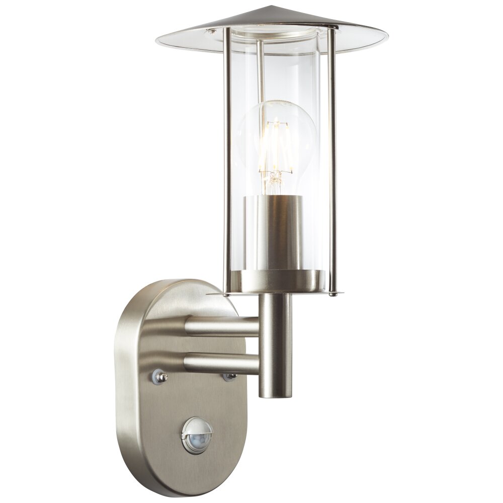 Brilliant Giffy Applique da esterno Argento, 1-Luce, Sensori di movimento main product photo