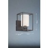 Fischer & Honsel Gilli Applique Nero, 1-Luce