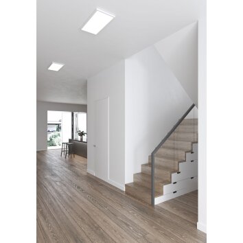 Nordlux HARLOWSMAR Plafoniera LED Bianco, 1-Luce, Cambia colore