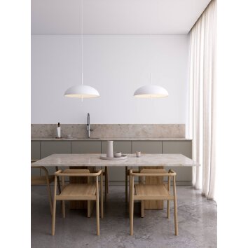 Design For The People by Nordlux VERSALE Lampadario a sospensione Bianco, 2-Luci