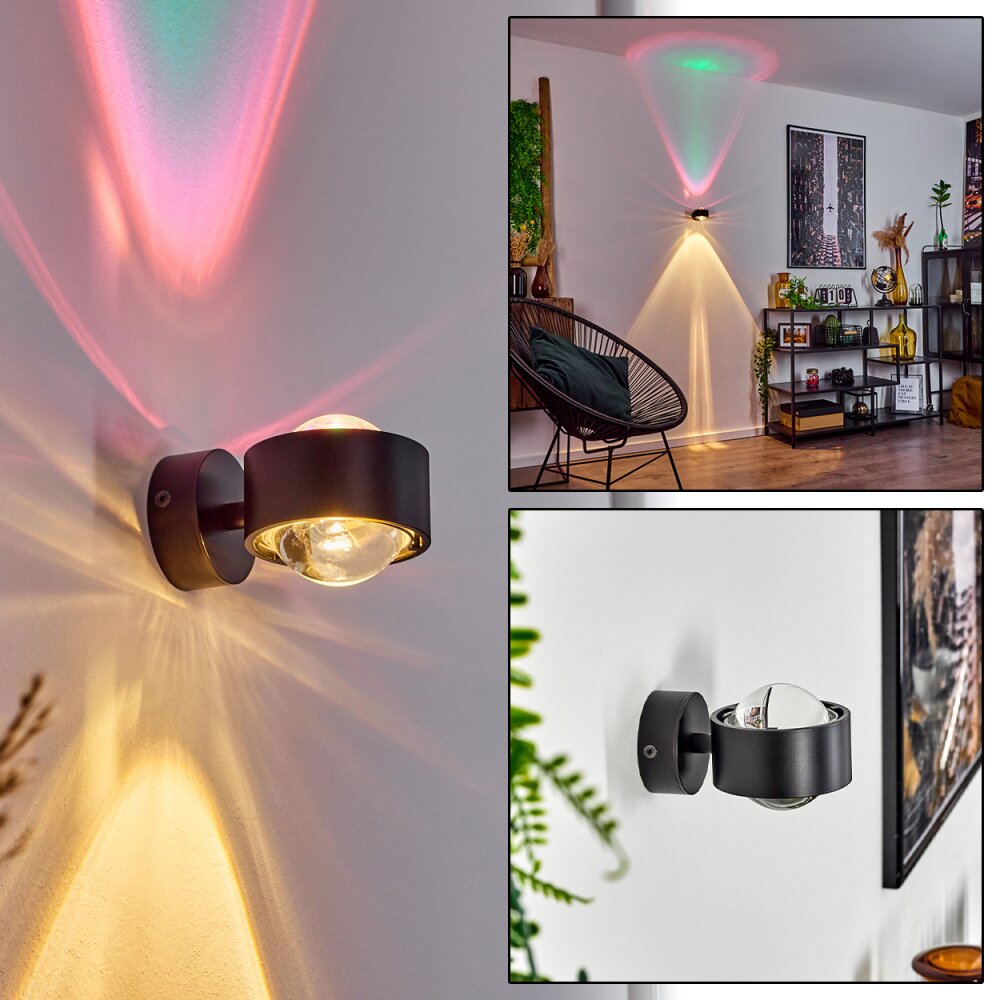 Sapri Applique Nero, 1-Luce main product photo
