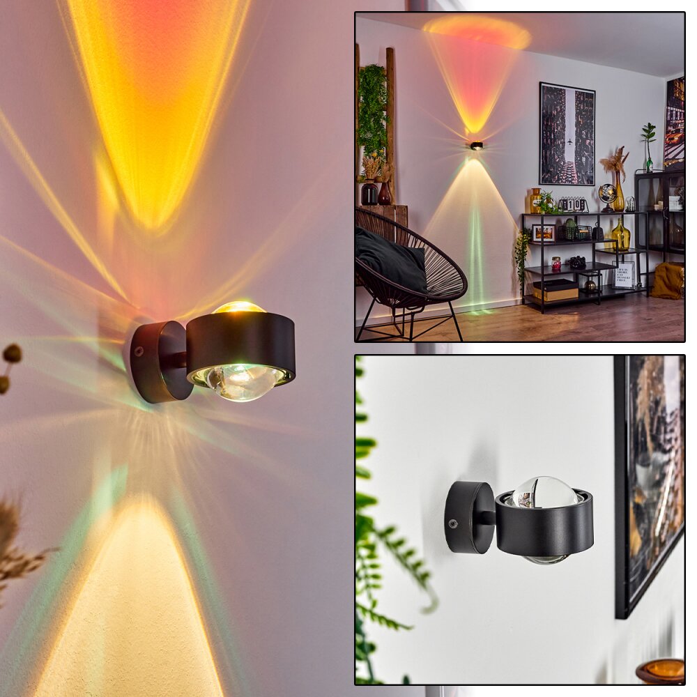 Sapri Applique Nero, 1-Luce main product photo