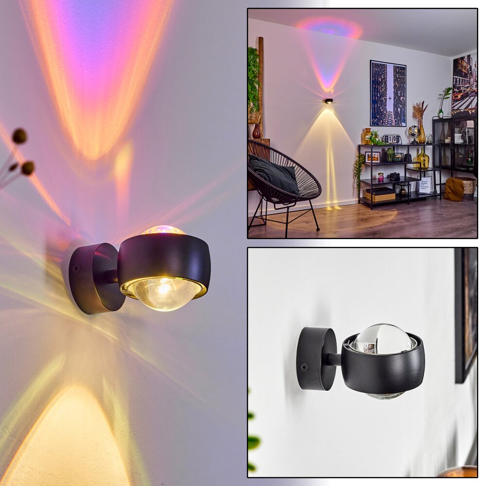 Sapri Applique Nero, 1-Luce main product photo