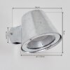 Cook Applique da esterno Acciaio inox, Zincato, 1-Luce