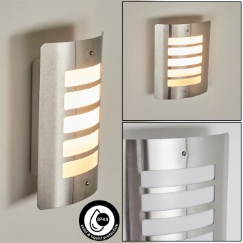 Maleny Applique da esterno Acciaio inox, 1-Luce