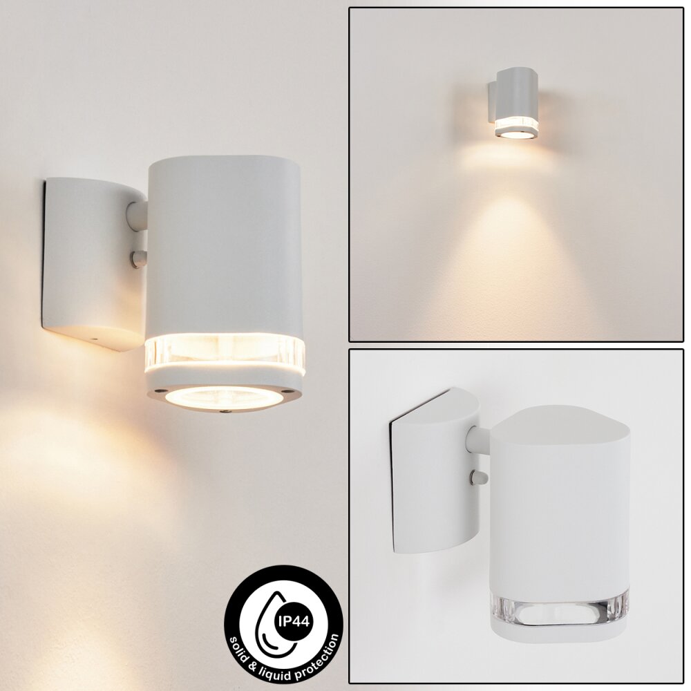 Amyton Applique da esterno Bianco, 1-Luce main product photo