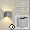 Hoods Applique da esterno LED Grigio, 2-Luci