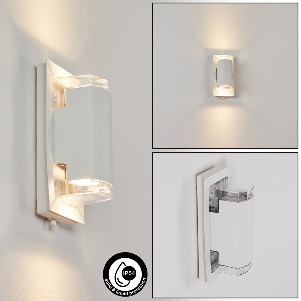 Nabawa Applique da esterno Bianco, 2-Luci main product photo