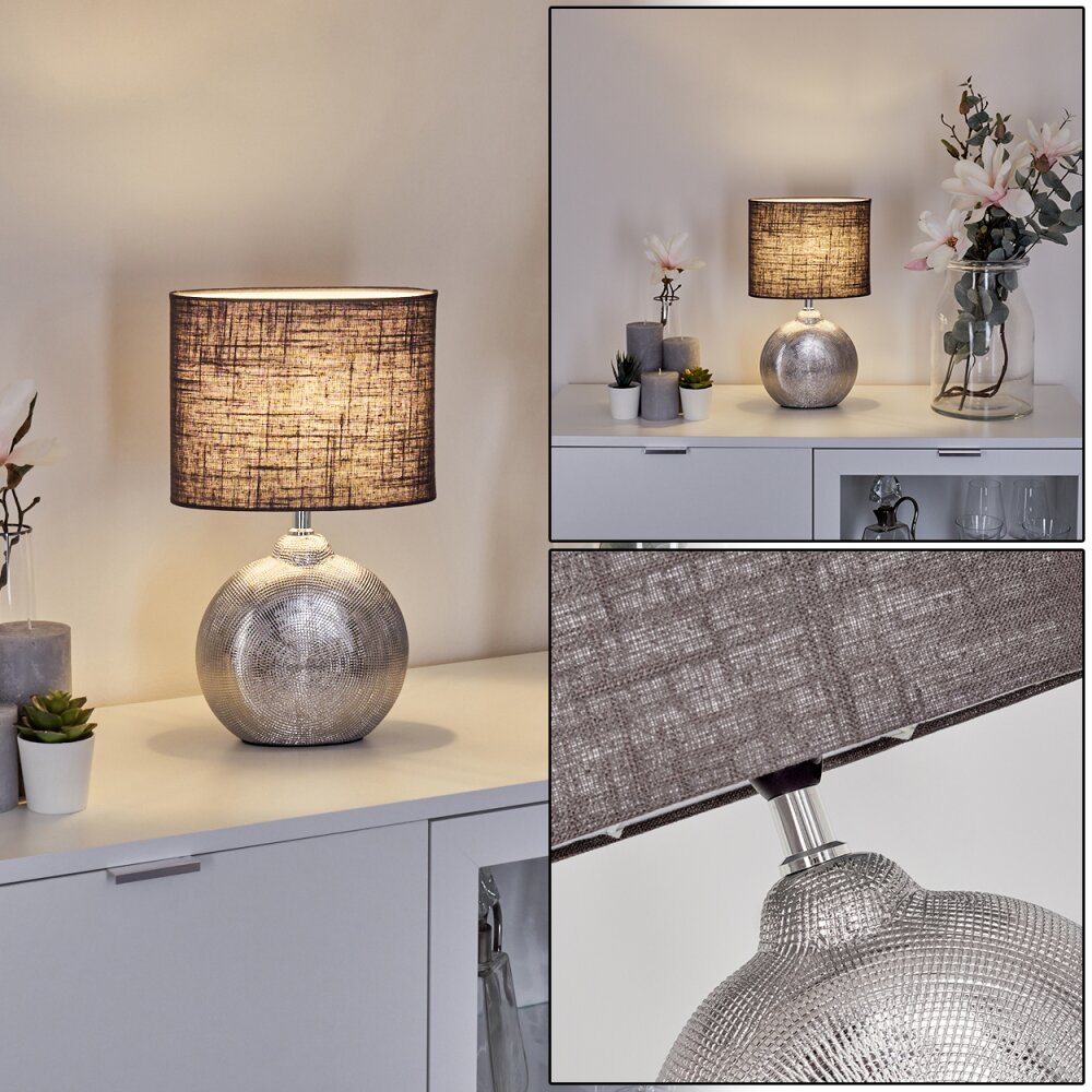 Lahnus Lampada da tavolo Cromo, Argento, 1-Luce main product photo