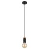 Globo MATTI Lampadario a sospensione Écru, Nero, 1-Luce