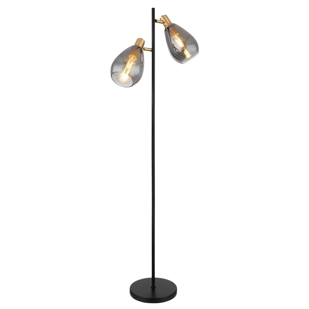 Globo FANNI Lampada da terra Nero, 2-Luci main product photo