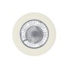 Leuchten-Direkt PATRICK ventilatore da soffitto LED Argento, 1-Luce, Telecomando, Cambia colore