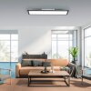 Leuchten-Direkt FLAT Plafoniera LED Nero, 1-Luce