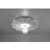 Reality Milo Plafoniera LED Cromo, 1-Luce