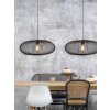 Good & Mojo Cango Lampadario a sospensione Nero, 1-Luce