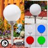 Kanganbou Lampada solare LED Argento, 4-Luci, Cambia colore