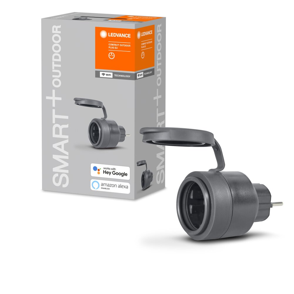 LEDVANCE Smart+ Presa elettrica esterna Antracite main product photo