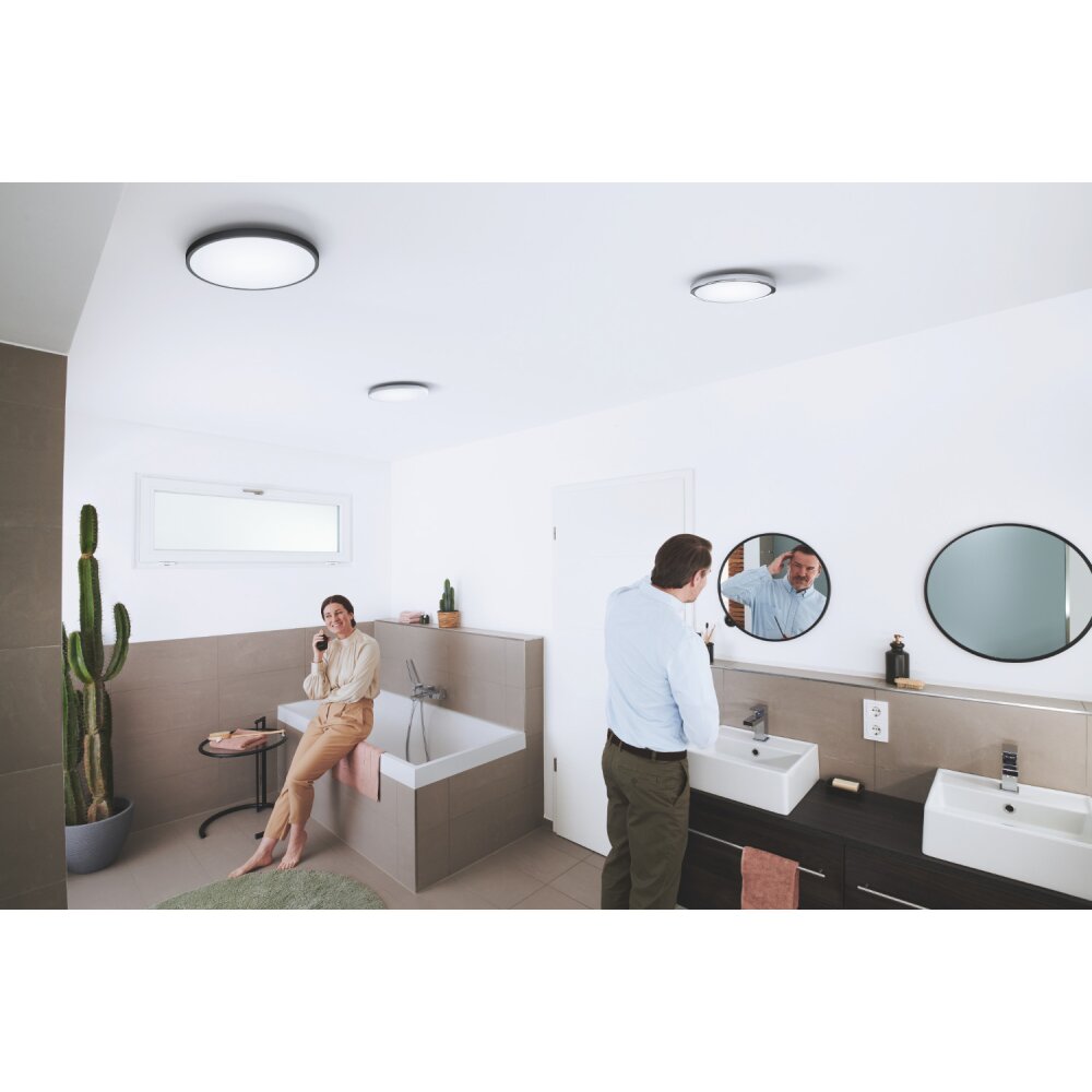 LEDVANCE Bathroom Plafoniera Argento, 1-Luce main product photo