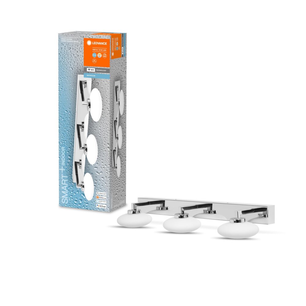 LEDVANCE Bathroom Plafoniera Argento, 1-Luce