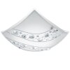 Eglo NERINI Plafoniera LED Bianco, 1-Luce