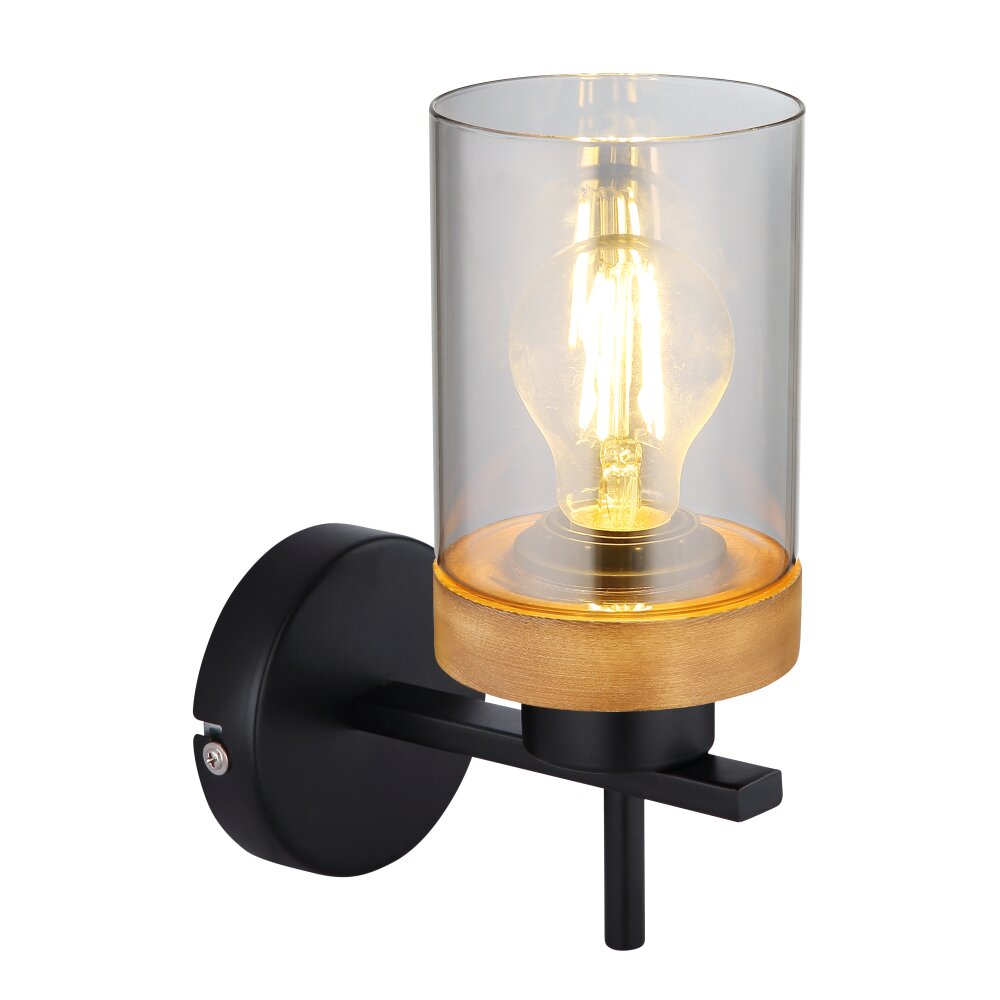 Globo FINCA Applique Écru, Nero, 1-Luce main product photo