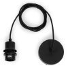 Good & Mojo BROMO Lampadario a sospensione Nero, 1-Luce