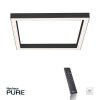 Paul-Neuhaus PURE-LINES Plafoniera LED Antracite, 1-Luce, Telecomando